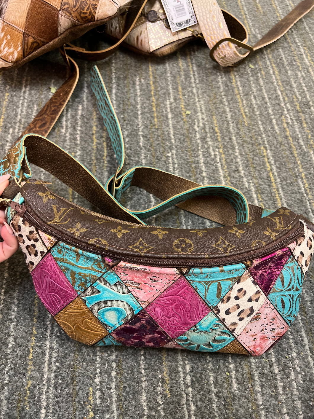 Bum bag Pink multi